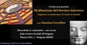 conferenza: meditazione del sorriso interiore